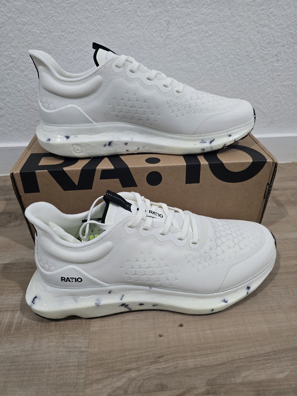Ratio Men’s White Athletic Sneakers